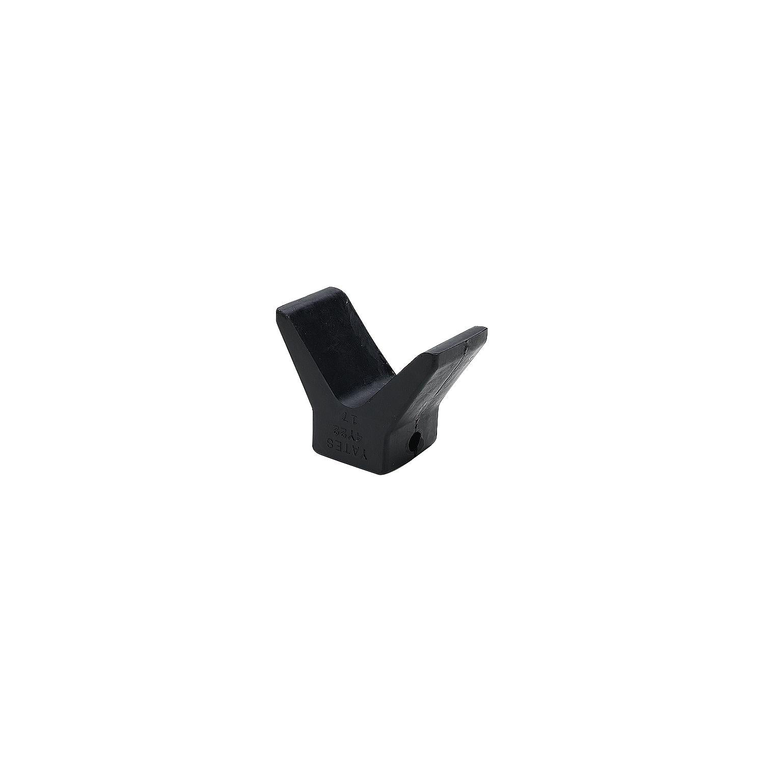 Seachoice 56261 Black Rubber Molded "Y" Bow Stop