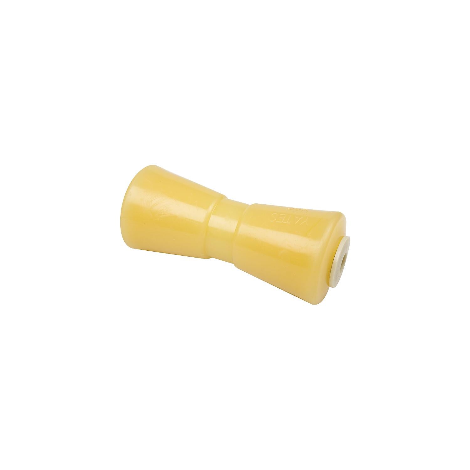 Seachoice 56420 Non-Marking TP Yellow Rubber Keel Roller With 5/8" ID Hole