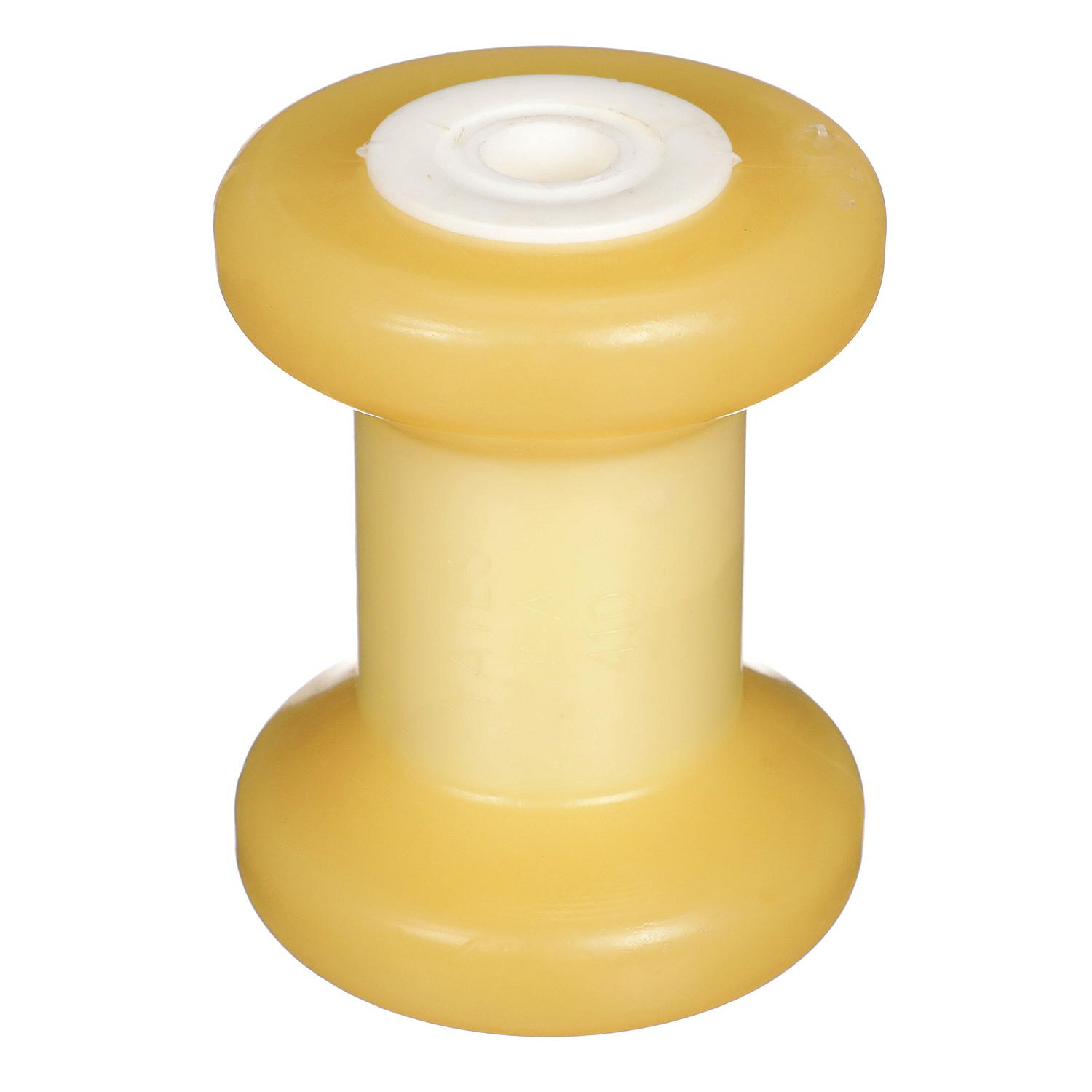 Seachoice 56480 Non-Marking TP Yellow Rubber Spool Roller