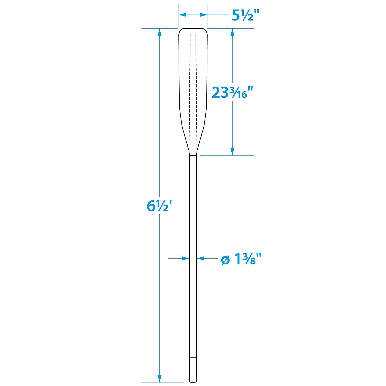 Seachoice 71133 Synthetic Oar, 6.5'