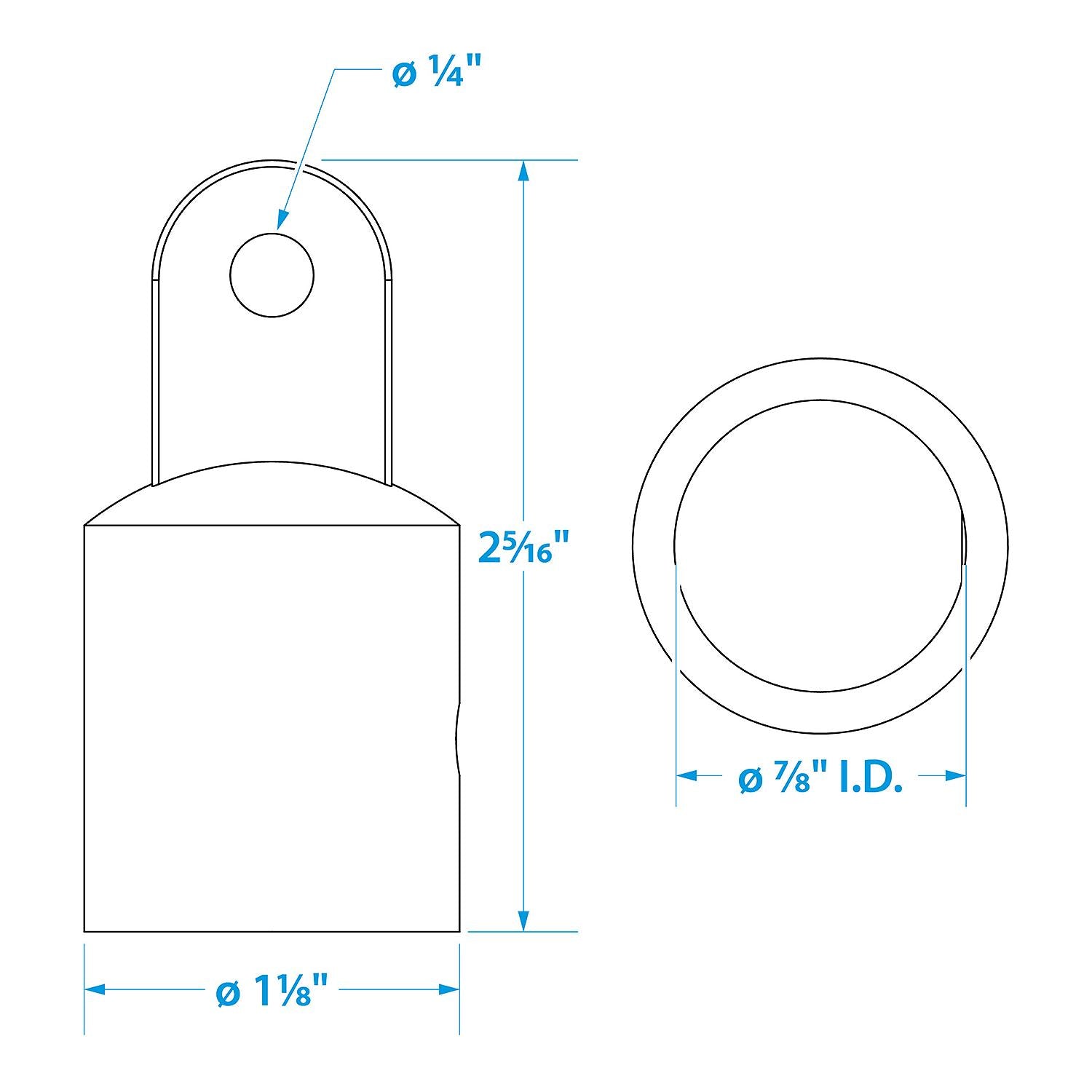 Seachoice External Eye End