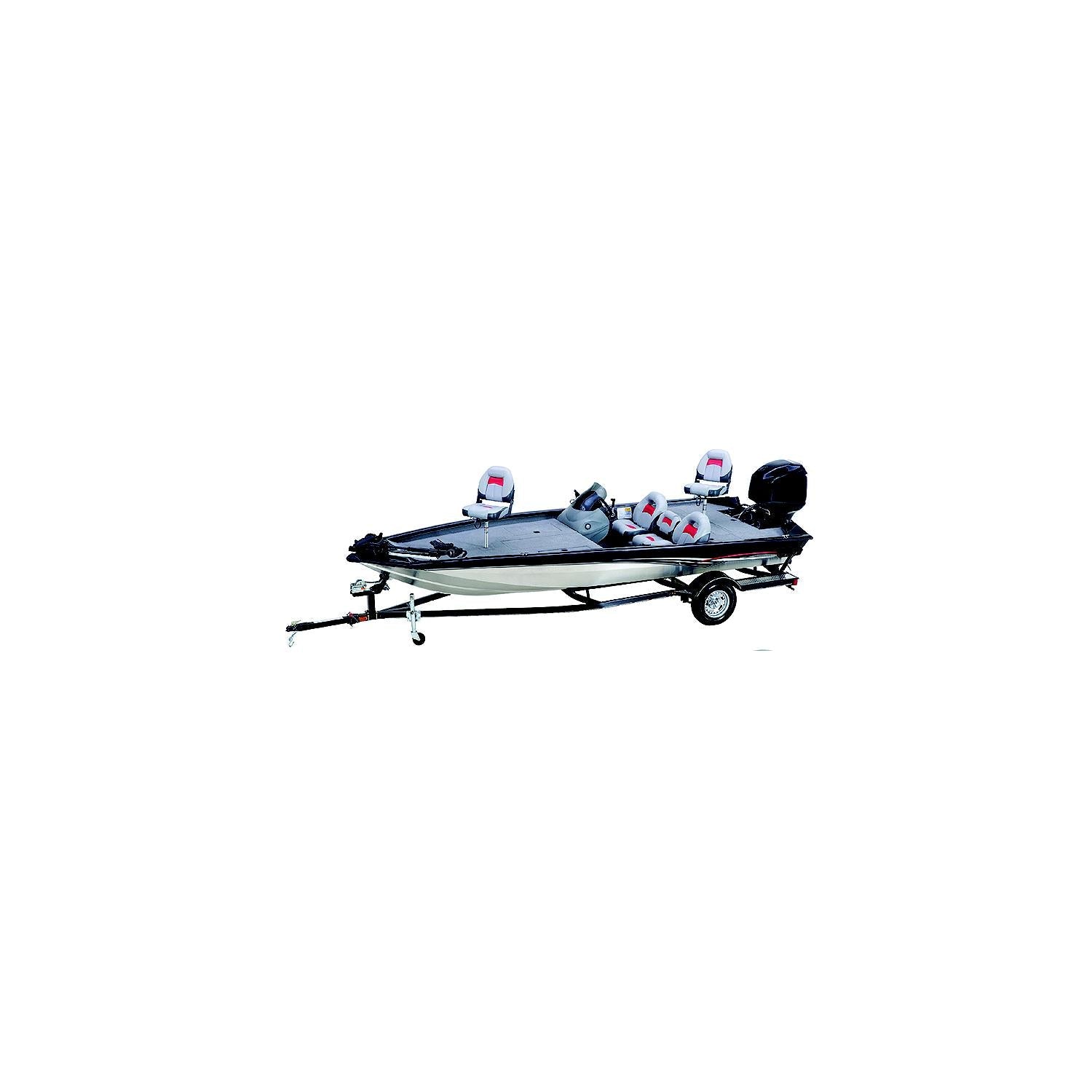 Seachoice 97343 Universal Fit Boat Cover for 20'-21' Bass Boat, V-Hull Runabout, V-Hull Fishing Boats