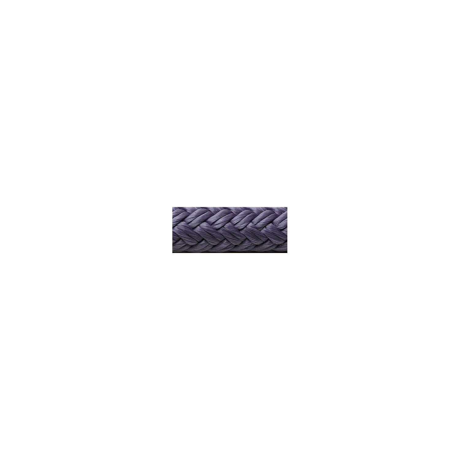 Seachoice Double-Braid Nylon Dock Line w/ Eye Splice, Pre-Shrunk, Heat Stabilized, 3/8 In. X 15 Ft., Purple