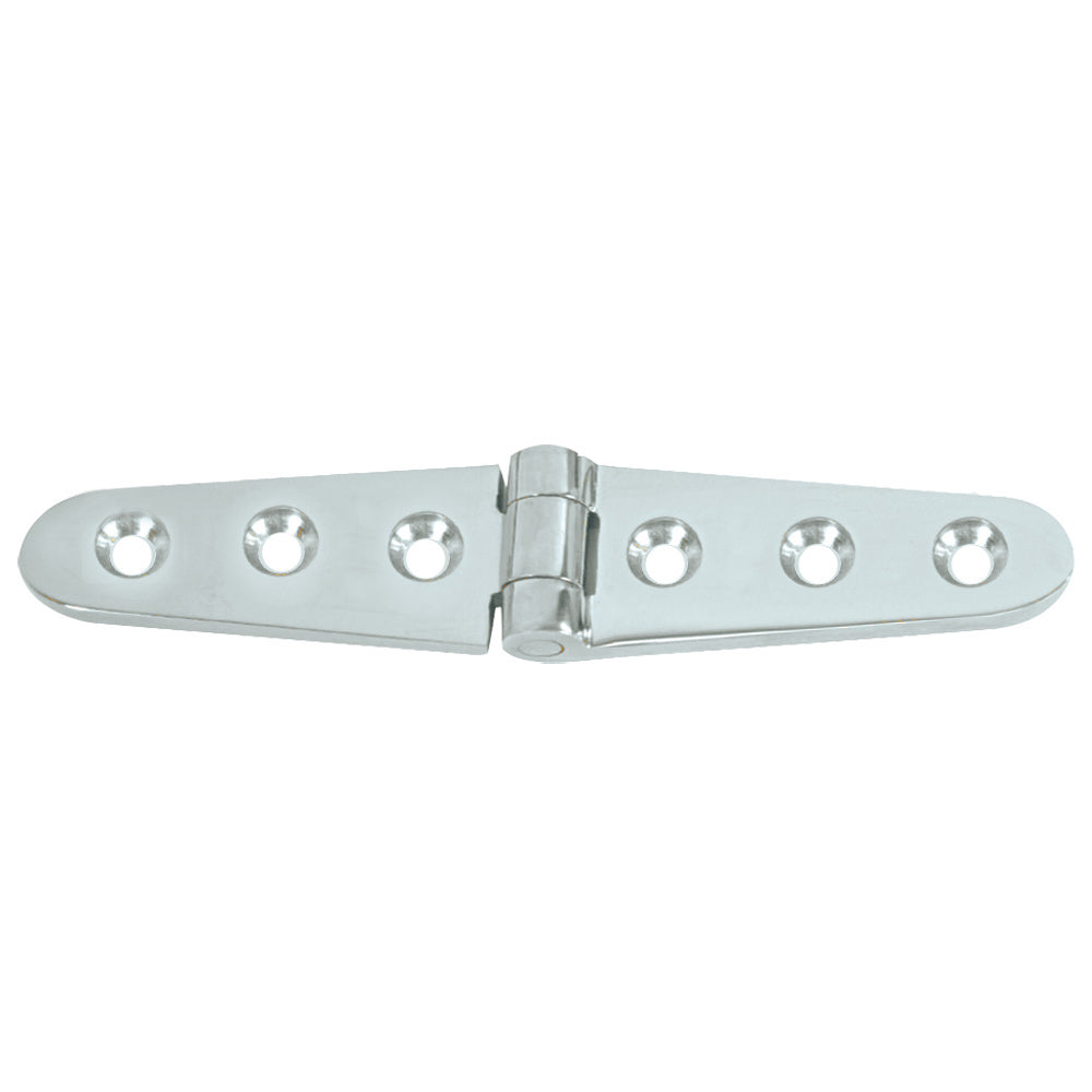 Whitecap S-3430 Strap Hinge 304 Stainless Steel 6" x 1-1/8"