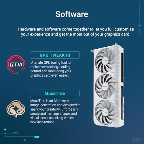 ASUS The SFF-Ready Prime GeForce RTX™ 5070 12GB GDDR7 Graphics Card (PCIe® 5.0, 12GB GDDR7, HDMI®/DP 2.1, 2.5-Slot, Axial-tech Fans, Dual BIOS)|B0DS6V1YSY