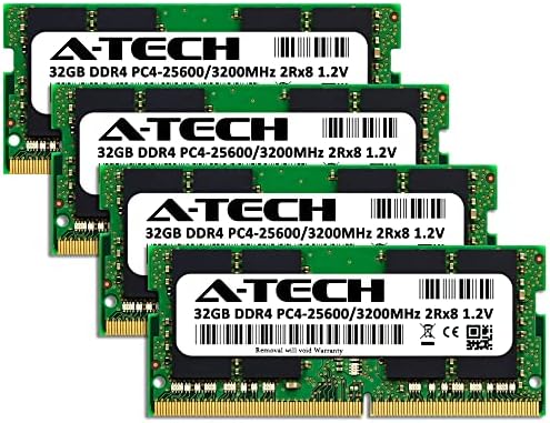A-Tech 8GB DDR4 3200 MHz SODIMM PC4-25600 (PC4-3200AA) CL22 Non-ECC Laptop RAM Memory Module|B08KTQFZ9P