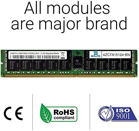 P00930-B21-BN - 64GB DDR4-2933MHz 2Rx4 ECC Registered RDIMM (Compatible with OEM PN# P00930-B21