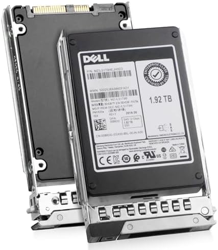 Dell 1.92TB SAS 12Gb/s 3D TLC V-NAND 2.5in Enterprise PowerEdge Read-Intensive SSD for: R440 R750 R450 T150 R470 T560 T40 R250 R740 R640 T550 T350 R540 R840 ME4024 R650XS 0FDVMH G16 (Renewed)|B0G6293X8F