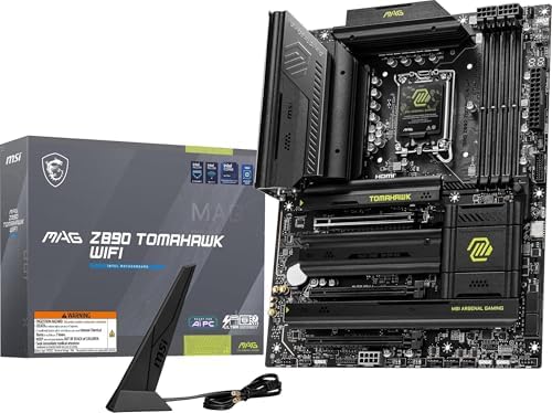 Micro Center CPU Motherboard Combo - Intel Core Ultra 7 265K 20-Cores Unlocked Desktop Processor with Msi MAG Z890 Tomahawk WiFi Gaming LGA 1851 ATX Motherboard