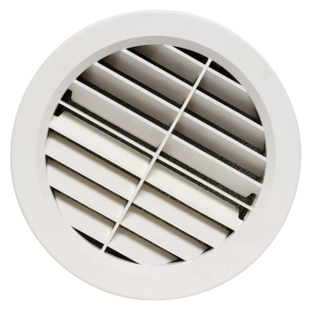 Valterra A10-3361VP A/C Jetstream Fixed Vane Ceiling Vent, Light Beige