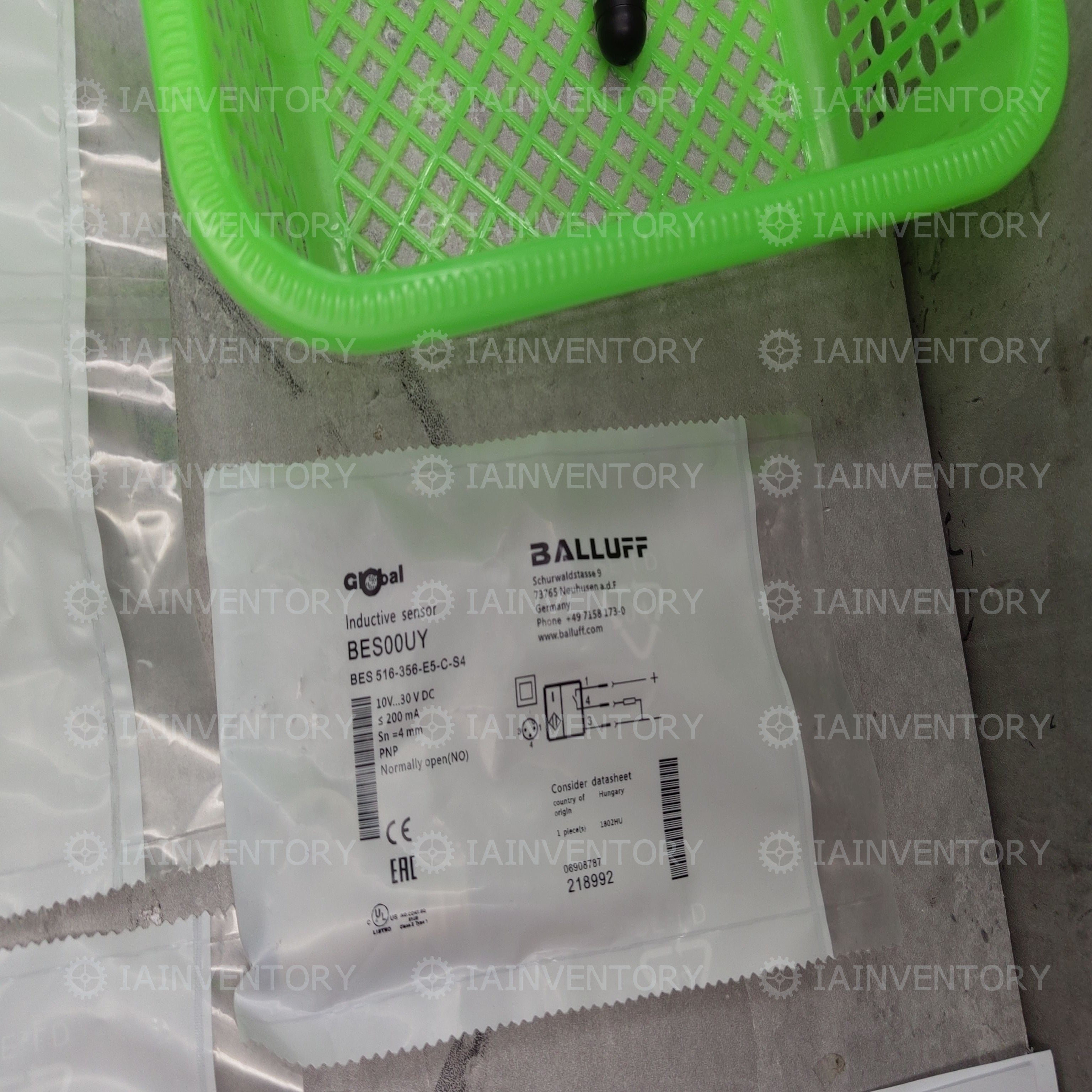 1PCSs BALLUFF BES 516-356-E5-C-S4 516-356-E5-C-S4 Sensor&Proximity Switch