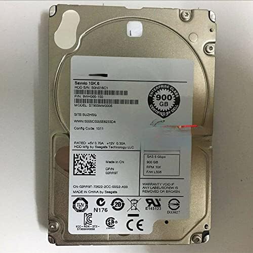 for R620 R720 R820 R630 900G SAS 10K 2.5-inch Server Hard Disk|B0CP772FXT