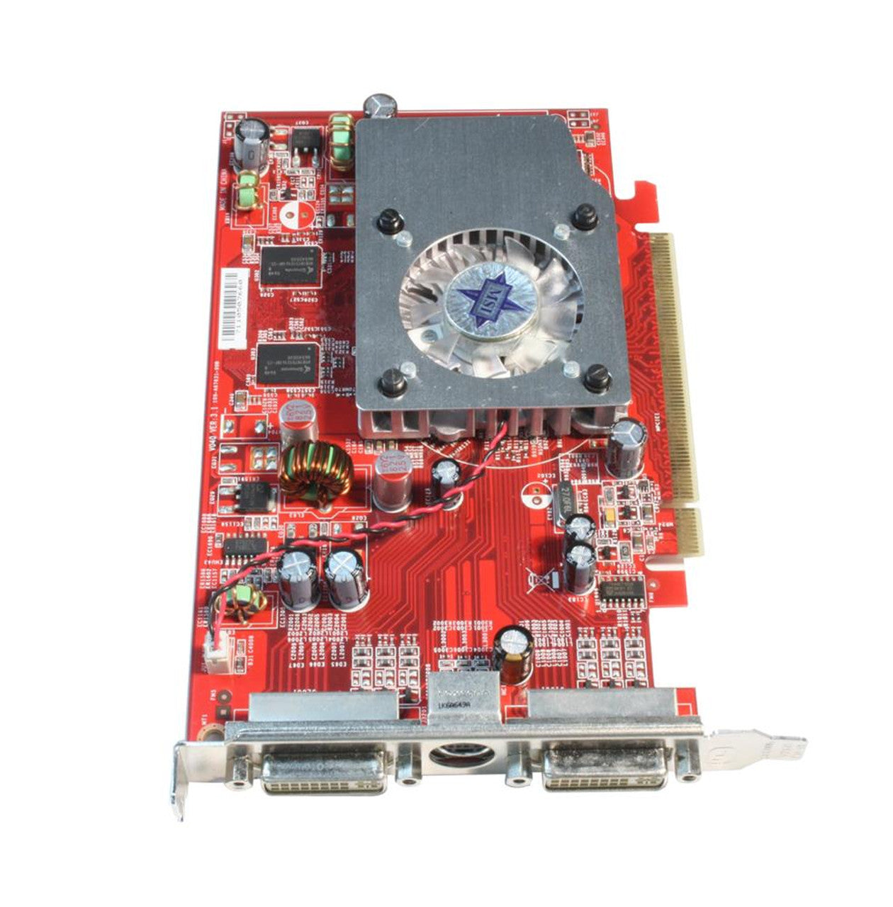 HP / MSI 512MB Radeon X1600 Dual DVI + VGA Adapter S-Video PCI Express Mfr P/N 5188-6747 (***Used but in Excellent Functional Condition. Some Cosmetic flaws***)