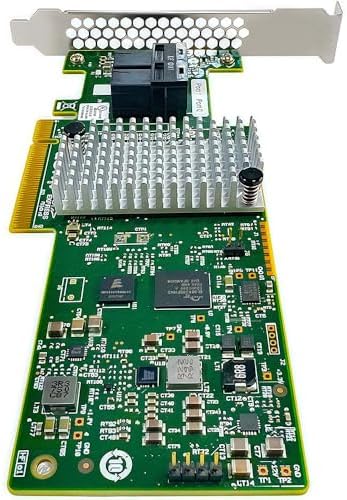 SAS HBA Card Compatible with LSI 9302-8i IT Mode PCIe SATA Expansion Card, 8-Port 12Gb/s PCIe 3.0 x8, SAS Expander Support, 2X SFF-8643 Internal, for ZFS TrueNAS unRAID NAS Home Lab HBA Controller
