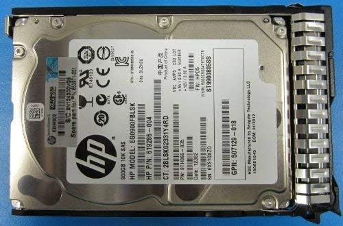 HP 653971-001 900GB 6G SAS 10K 2.5IN SC ENT - 652589-B21, 716649-001|B07TJ2MLPG