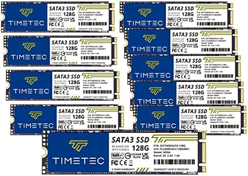 Timetec 512GB SSD 3D NAND SATA III 6Gb/s M.2 2280 NGFF 256TBW Read Speed Up to 550MB/s SLC Cache Performance Boost Internal Solid State Drive for PC Computer Laptop and Desktop (512GB