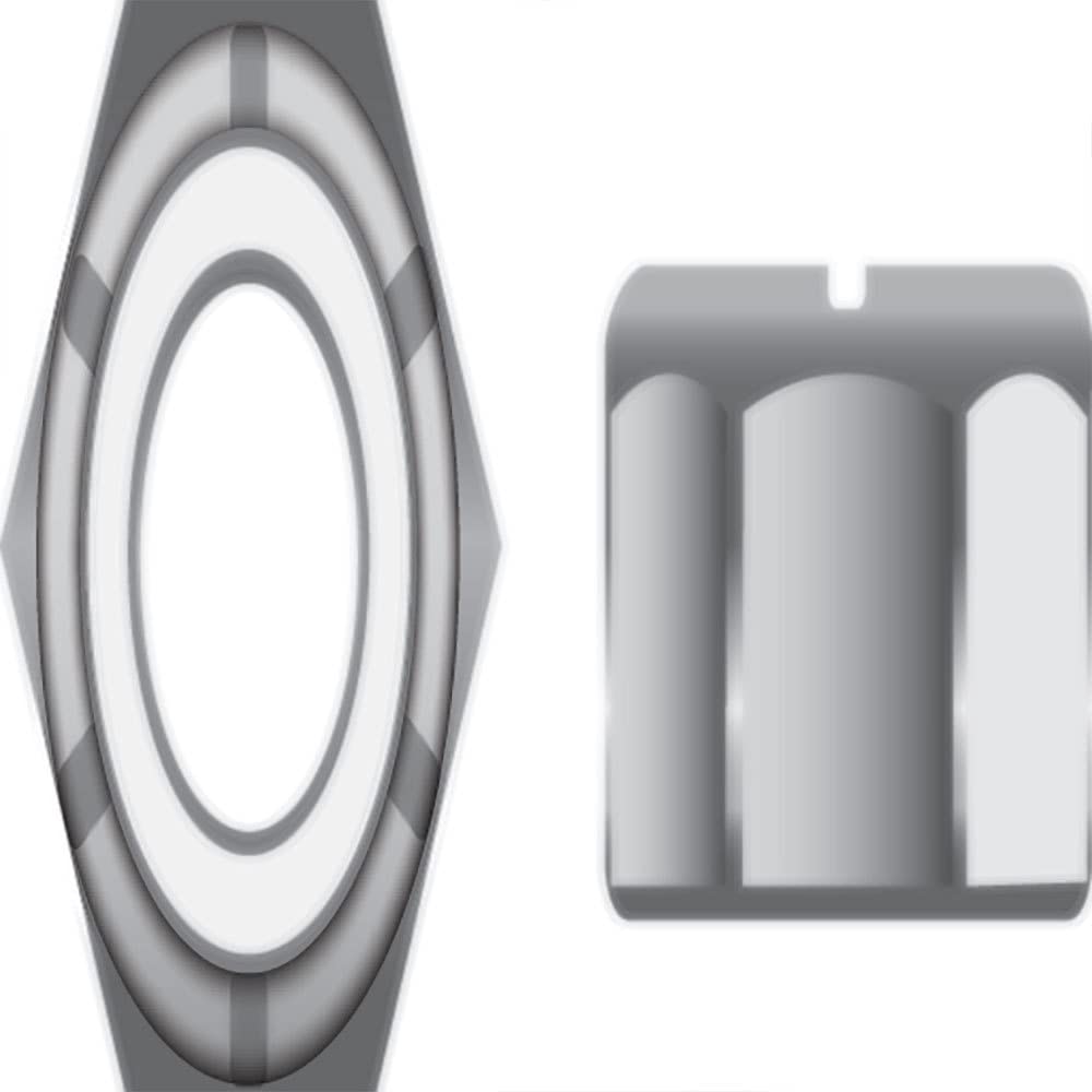 Seachoice Stainless Steel Nylon Insert Locknut, 5/16"-18