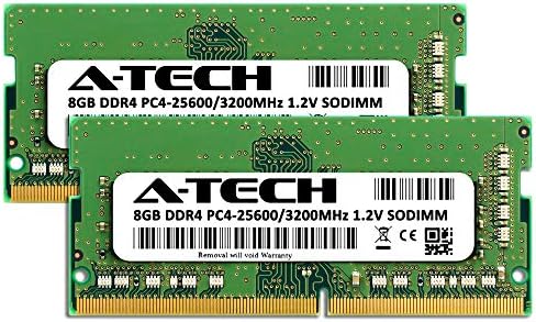 A-Tech 16GB DDR4 3200 MHz SODIMM PC4-25600 (PC4-3200AA) CL22 Non-ECC Laptop RAM Memory Module|B08KTSCYS6