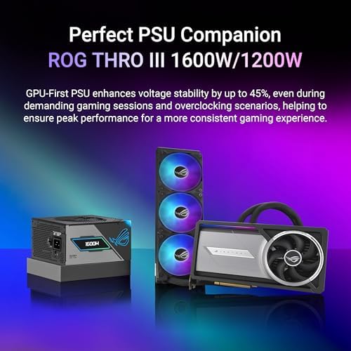 ASUS ROG Astral GeForce RTX™ 5090 OC Edition Gaming Graphics Card (PCIe® 5.0, 32GB GDDR7, HDMI®/DP 2.1, 3.8-Slot, 4-Fan Design, Axial-tech Fans, Patented Vapor Chamber, Phase-Change GPU Thermal pad)|B0DS2WQZ2M