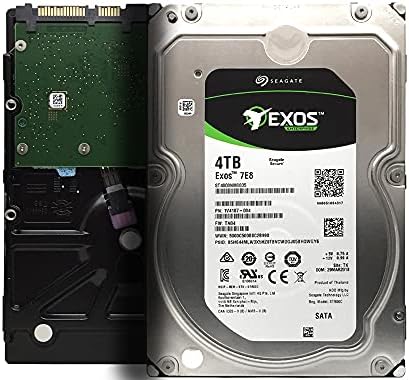 Seagate Exos 7E8 4TB 512n SATA 128MB Cache 3.5-Inch Enterprise Hard Drive - Frustration Free Packaging (ST4000NM0035 (Certified Refurbished