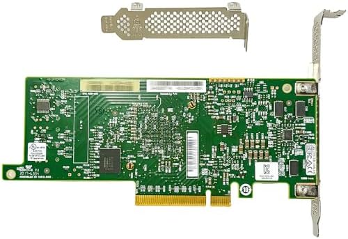 SAS HBA Card Compatible with LSI 9207-8i IT Mode PCIe SATA Expansion Card, SAS Expander Support, 8-Port 6Gbps PCIe 3.0 x8, HBA Controller with 2 SFF-8087 to 4× SATA Cables,ZFS TrueNAS unRAID NAS|B0G42NTPMC
