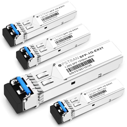 1000BASE-SX SFP Optical Transceiver Module Compatible with HPE Aruba J4858D J4858DCM JL745A Q8N53A ProCurve J4858C J4858B J4858A 850nm 550m DDM Duplex LC MMF|B09MTW3HVB
