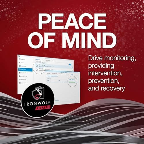 Seagate IronWolf Pro 16TB NAS – 3.5 Inch SATA 6GB/S 7200 RPM 256MB Cache for Raid Network Attached Storage (ST16000NE000 Internal Hard Drive