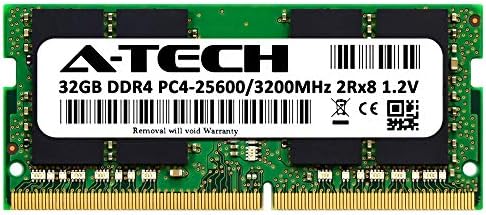A-Tech 64GB Kit (2x32GB) RAM for Acer Nitro 5 Gaming Laptop | DDR4 3200MHz SODIMM PC4-25600 (PC4-3200AA) Memory Upgrade Modules|B09LXJ3C69