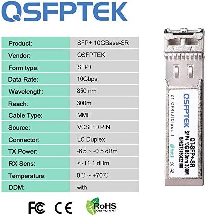 10GBASE-T SFP+ to RJ45 Transceiver, 10G Ethernet Copper Module, Optical SFP RJ 45 10Gb T Mini-GBIC Compatible with Cisco SFP-10G-T-S, Ubiquiti UF-RJ45-10G, Mikrotik, Supermicro, Fortinet, up to 30m|B07QXNQTXG