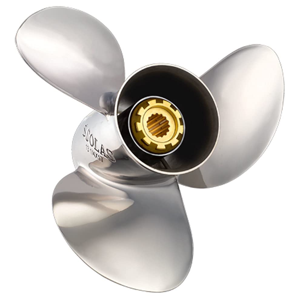 Solas Propeller 3531-143-17 Solas New Saturn SS 3-Blade Propeller for Yamaha