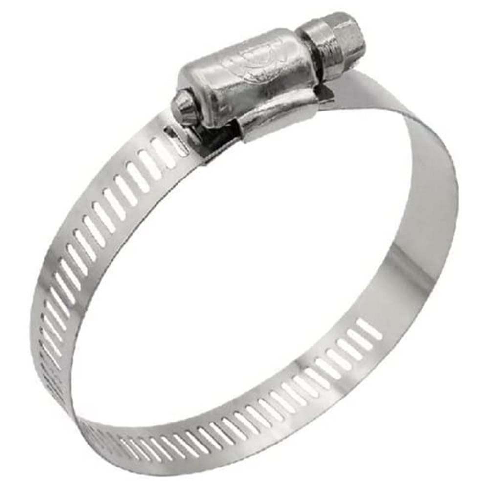 Seachoice 50-23381 Stainless-Steel Marine Hose Clamps, 1/2" Band, Size #8, 10/Bx