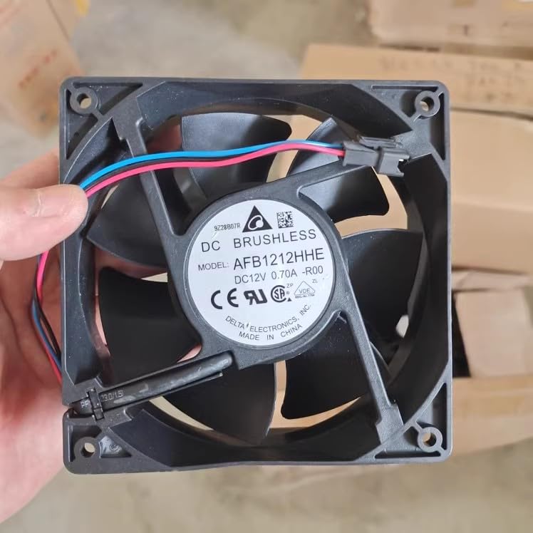 AFB1212HHE ELOMILE AFB1212HHE 12V 0.70A 12CM 12038 Cooling Fan