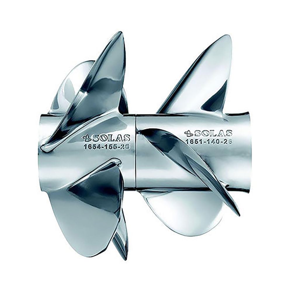 Solas Propeller 1651-143-23 Solas Dual Propeller for Mercruiser Bravo Three, SS, Rear
