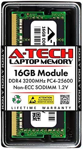 A-Tech 64GB Kit (2x32GB) RAM for Acer Nitro 5 Gaming Laptop | DDR4 3200MHz SODIMM PC4-25600 (PC4-3200AA) Memory Upgrade Modules|B09LXJ3C69