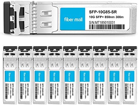 fiber mall SFP 10G SR for Palo Alto Networks PAN-SFP-Plus-SR 10GBASE-SR SFP+ 850nm 300m MMF DOM Transceiver Module|B08B1D81XZ