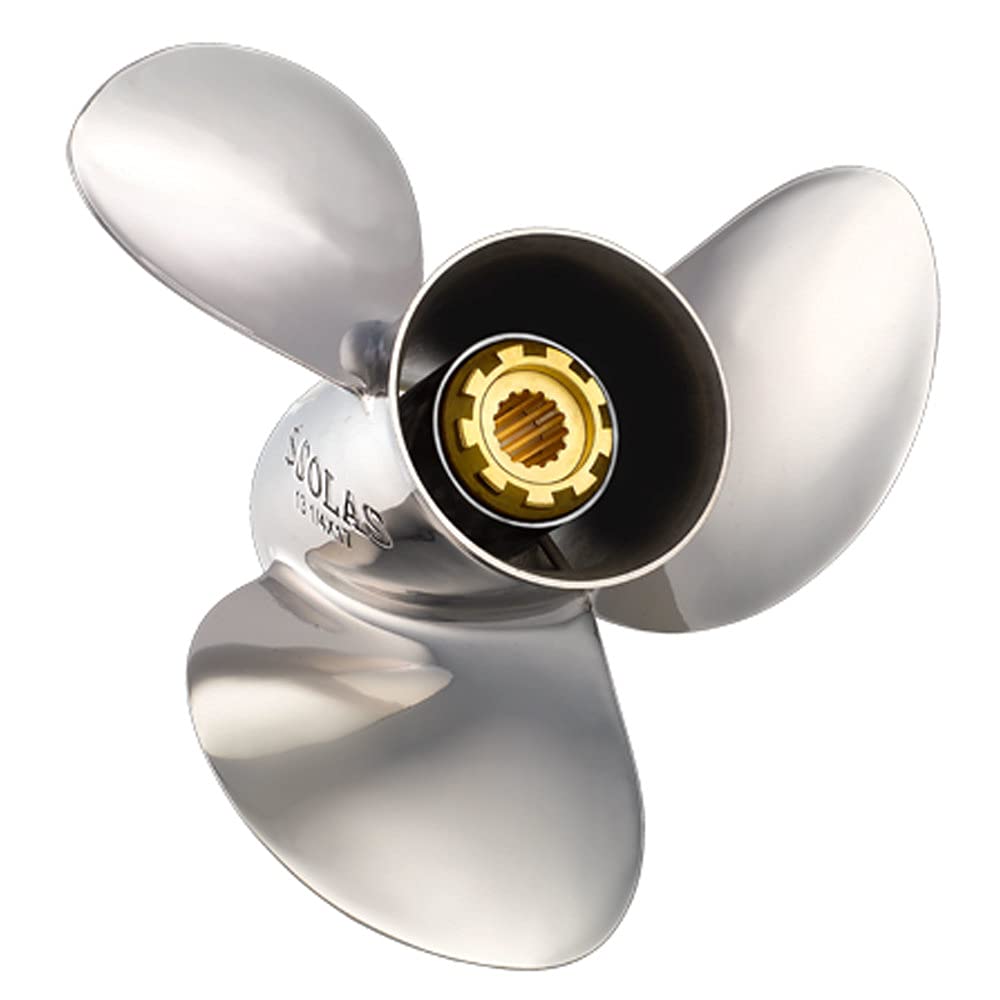 Solas Propeller 3431-130-19 Solas New Saturn SS 3-Blade Propeller for Yamaha
