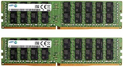 Samsung Memory Bundle with 64GB (2 x 32GB) DDR4 PC4-21300 2666MHz RDIMM (2 x M393A4K40CB2-CTD) Registered Server Memory|B081K796WQ