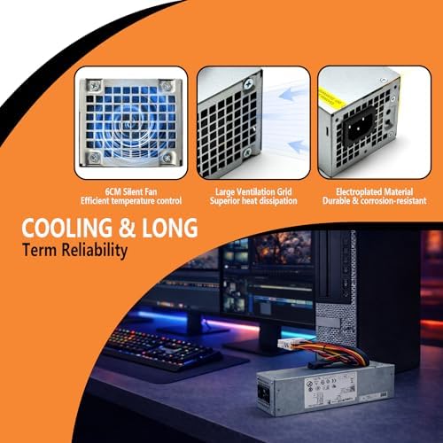 H240AS-01 H240AS-00 L240AS-00 2TXYM 3WN11 240W Optiplex 7010 SFF Power Supply for Dell Optiplex 390 790 960 990 3010 9010 Small Form Factor Systems CCCVC 3RK5T ac240as-00 D240ES-00|B07C7CVM4M