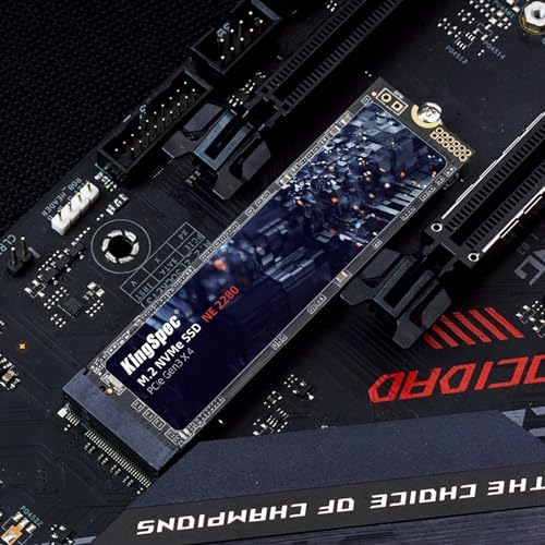 KingSpec SSD 512GB, M.2 NVMe Gen3x4 SSD 2280 - Up to 2400MB/s, Internal Solid State Drive with 3D NAND Flash, Compatible with Desktop and Laptop