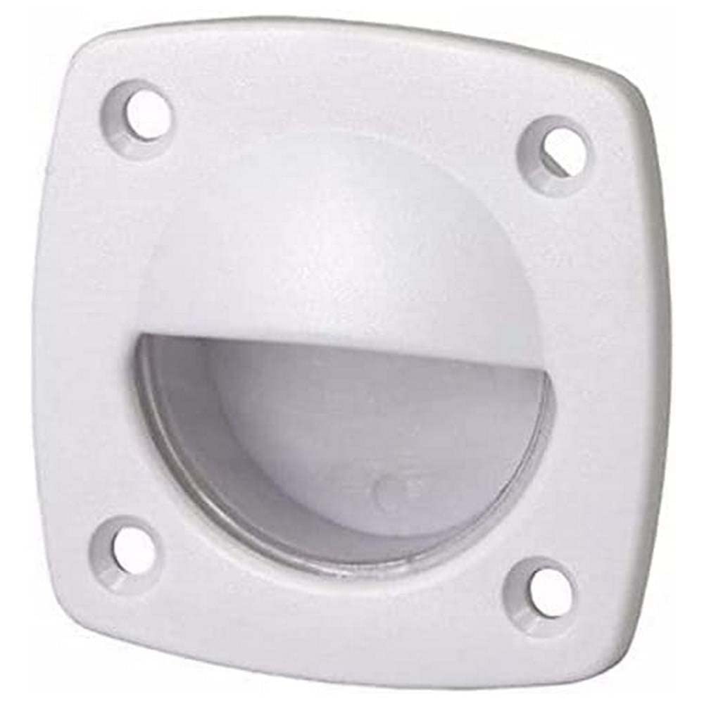 TH Marine LED-51876-DP LED Courtesy Light, White Bezel, Exposed Fasteners, White LEDs, Companion Way Light