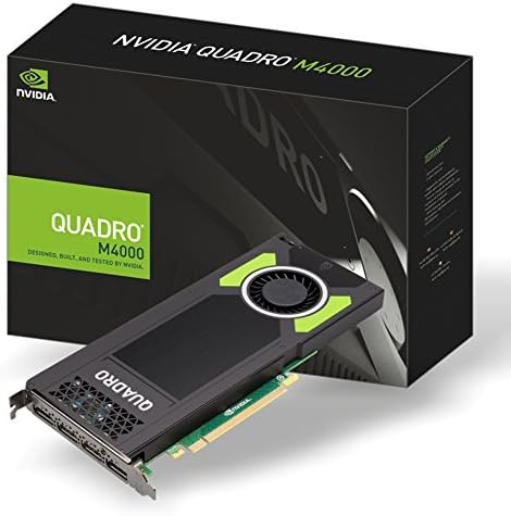 PNY NVIDIA Quadro M4000 8 GB GDDR5 256-bit graphics card (VCQM4000-PB)|B013W9NES0