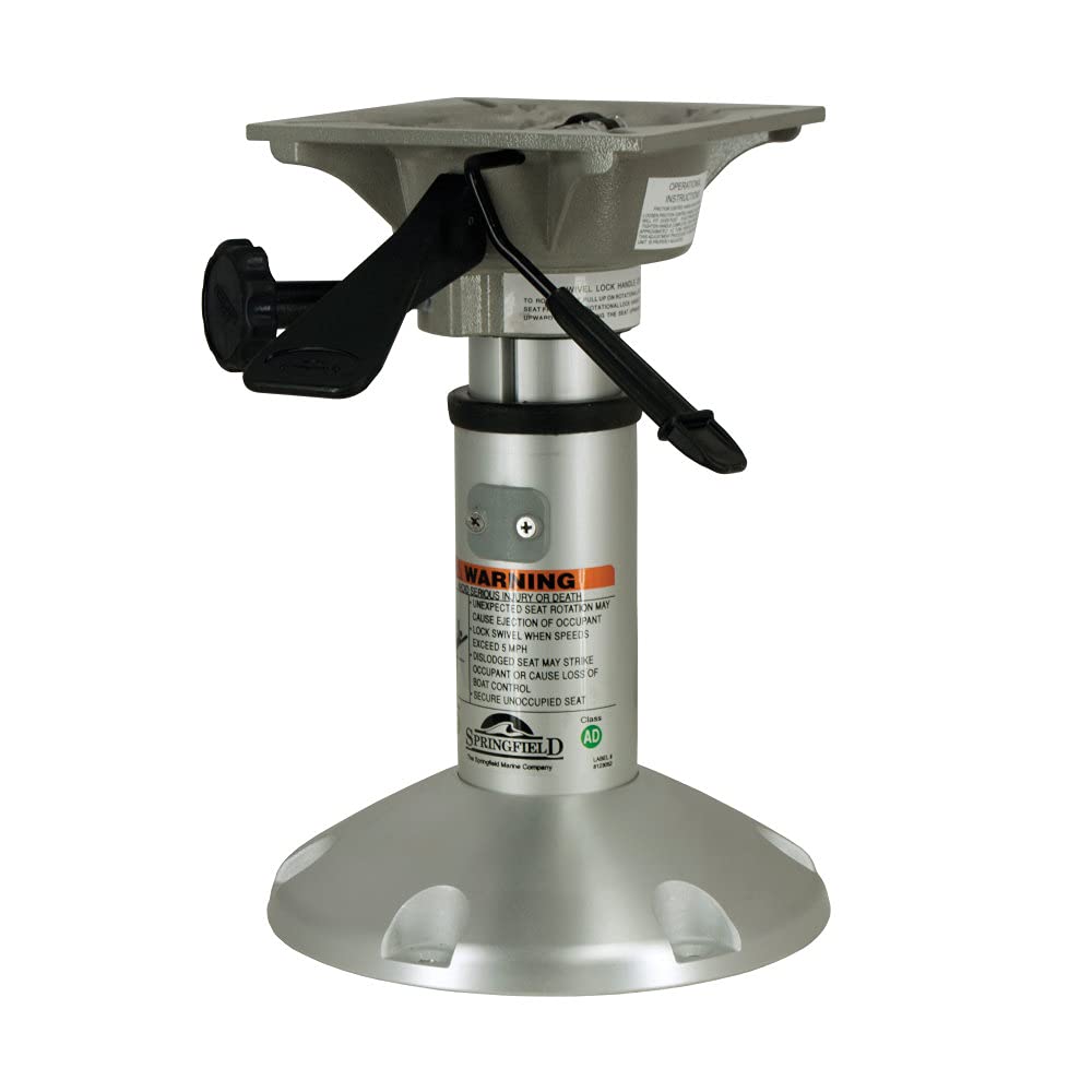 Springfield 1250200-L1 Low-Profile Mainstay Package, 12.5"-15.5", 2-3/8" Series, Pedestal, Base, Locking Swivel