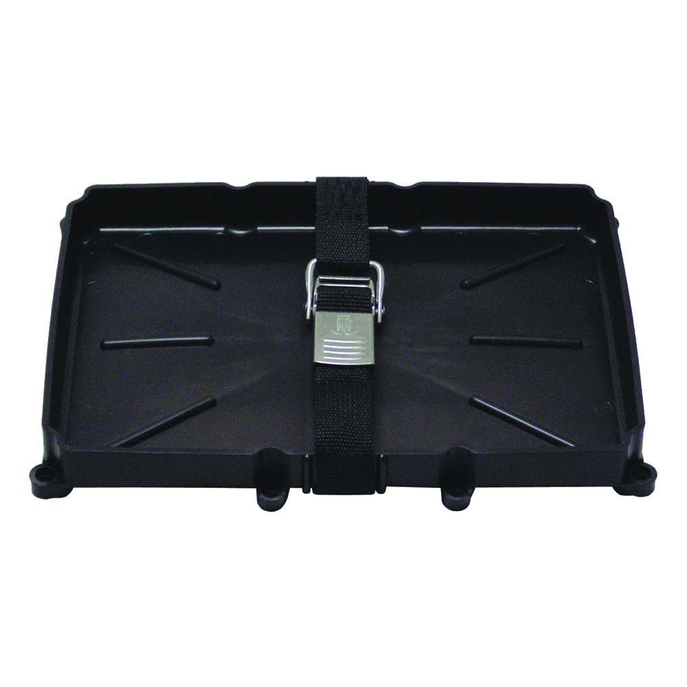 TH Marine NBH-24-SSC-DP T-H Marine Battery Holder Tray w/ SS Buckle for Series, 24 Battery