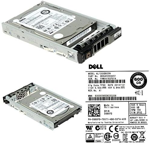Dell 600GB 15K SAS 2.5 6Gb/s HDD|B00TGV7MAA