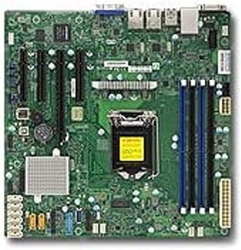 Supermicro X11SSM-F-O LGA1151/ Intel C236/ DDR4/ SATA3&USB3.0/ V&2GbE/ MicroATX Motherboard|B086QHVFWQ