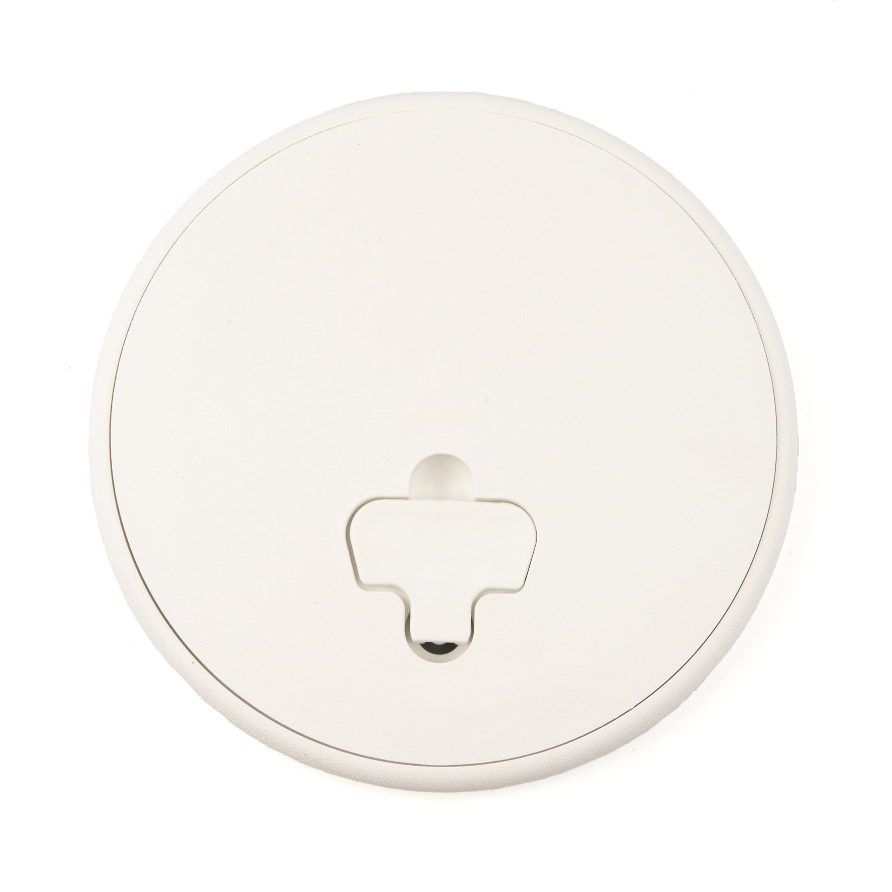 TH Marine DPCAM-8-2-DP T-H Marine Quick Release Deck Plate 8" Diameter, Polar White