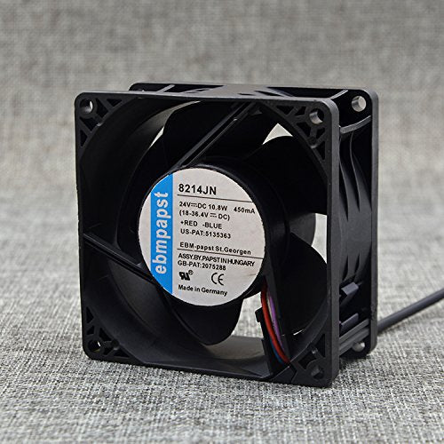 Ebmpapst 8214JN 24V 10.8W 8038 8CM 450mA ABB Siemens Inverter Cooling Fan|B01HHOKHCM