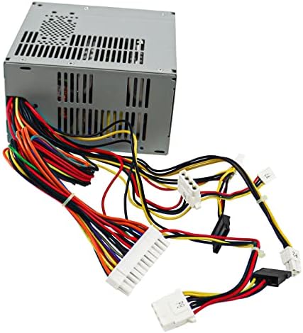 Upgraded 300W P3017F3P LF J036N XW600 Power Supply Replacement for Dell Vostro, Studio Precision Series Mini Towers Systems PS-5301-08, D300R002L PS-6301-6 DPS-300AB-24 DPS-300AB-24 G Power Supply
