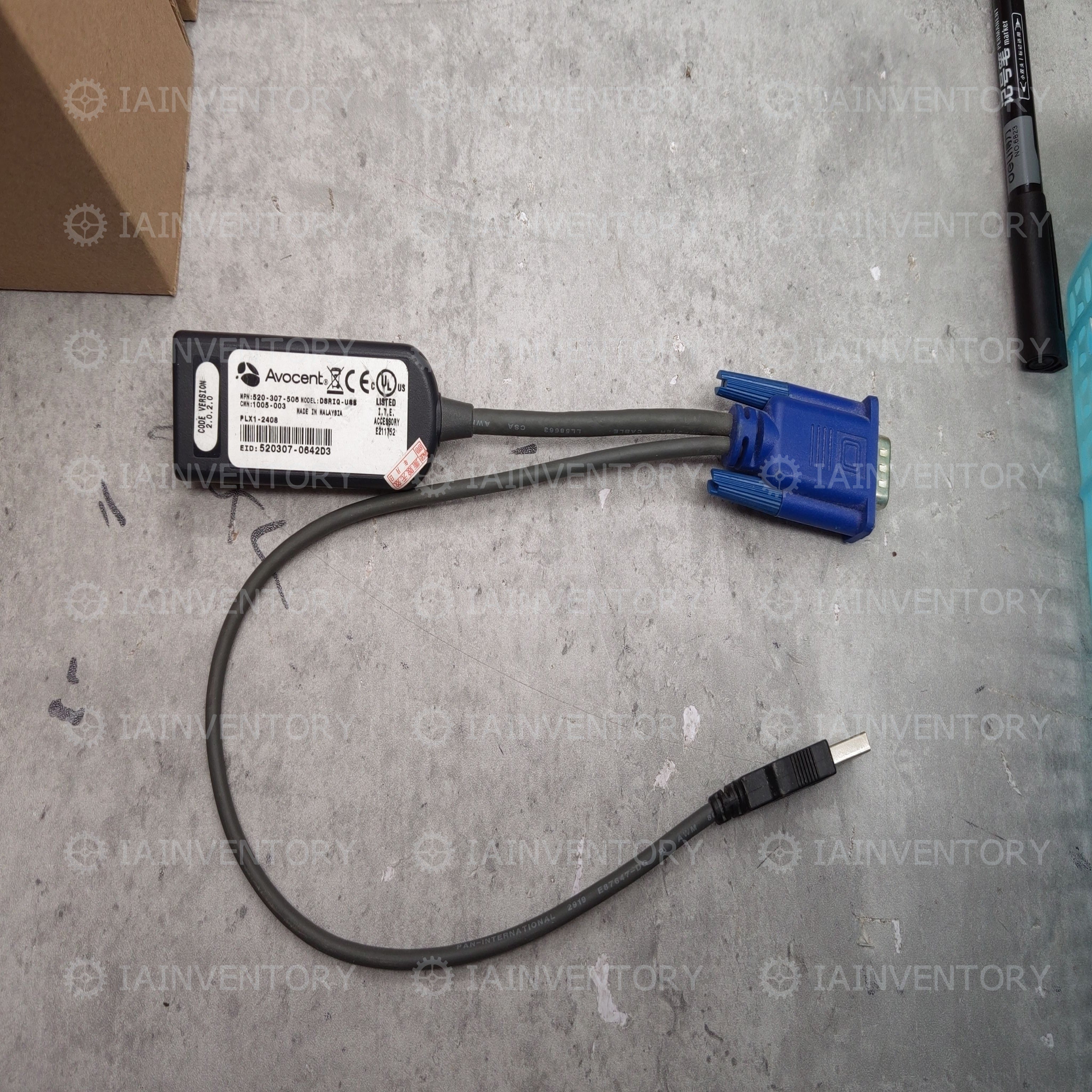 Avocent 520-430-503 KVM USB Network Interface | DSAVIQ-USB2