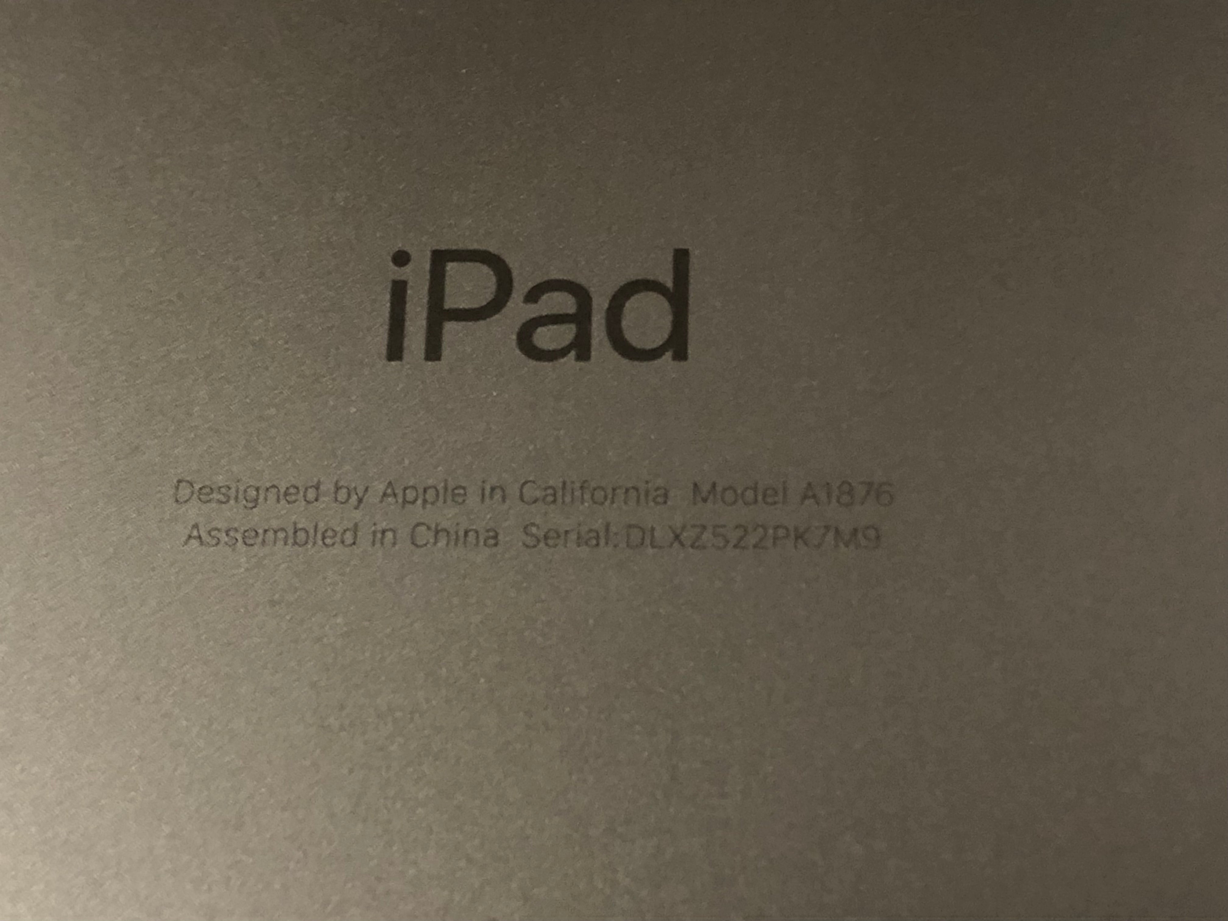 Apple iPad Pro Gen 3, A1876, 12.9”, Wi-Fi only, 4gb Ram, 64gb SSD